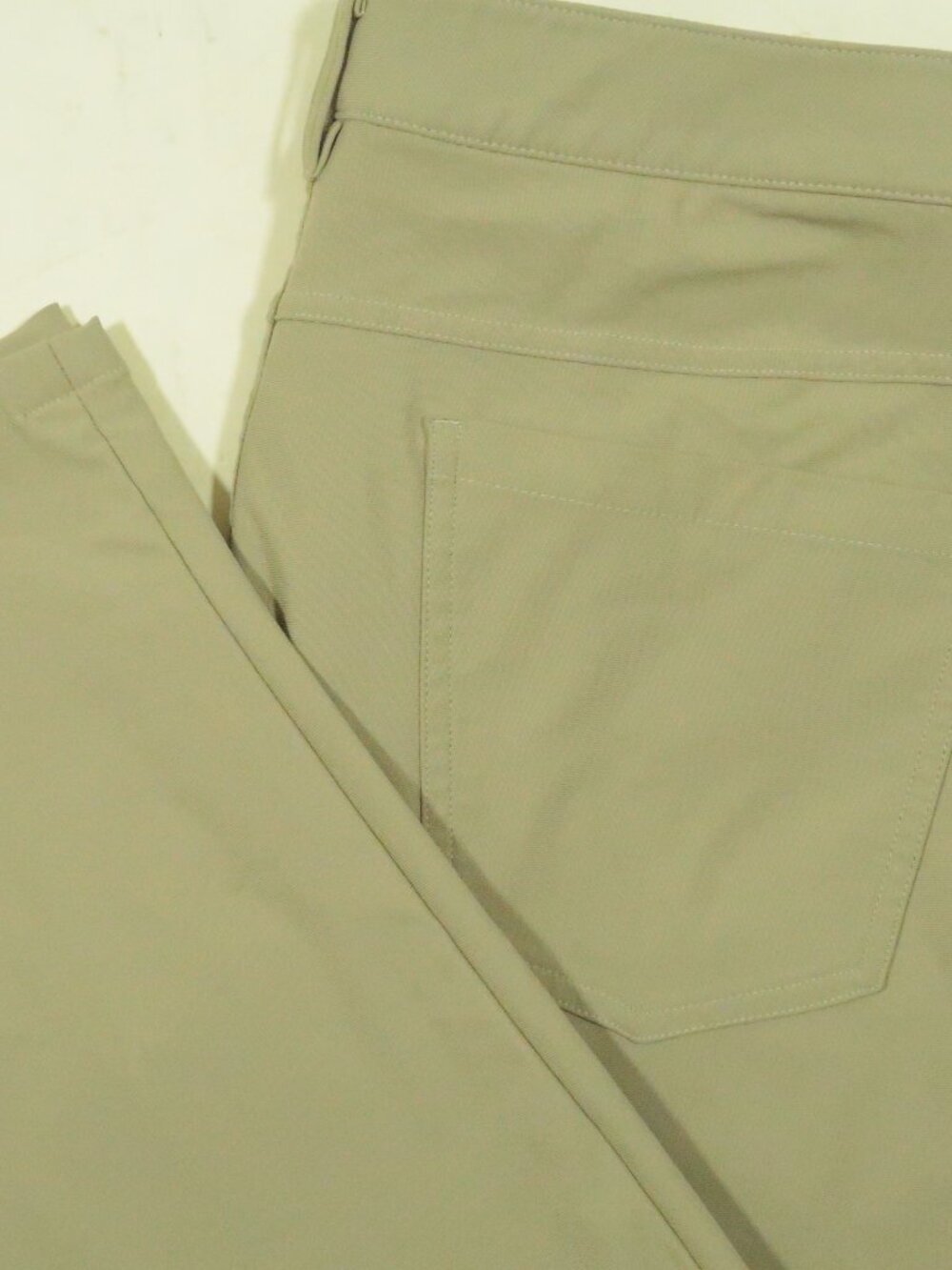 Lululemon ABC Pant Classic Mens 34 Tan Brown Warpstreme Corpcore